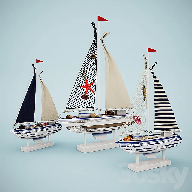 Ships 3DModel Ships 3DModel