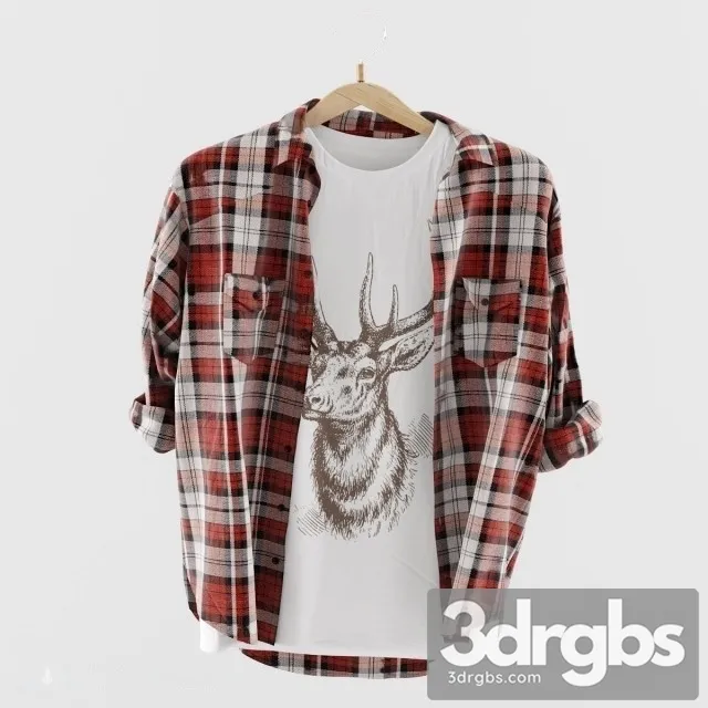 Shirt Boy Style 3D Model Download