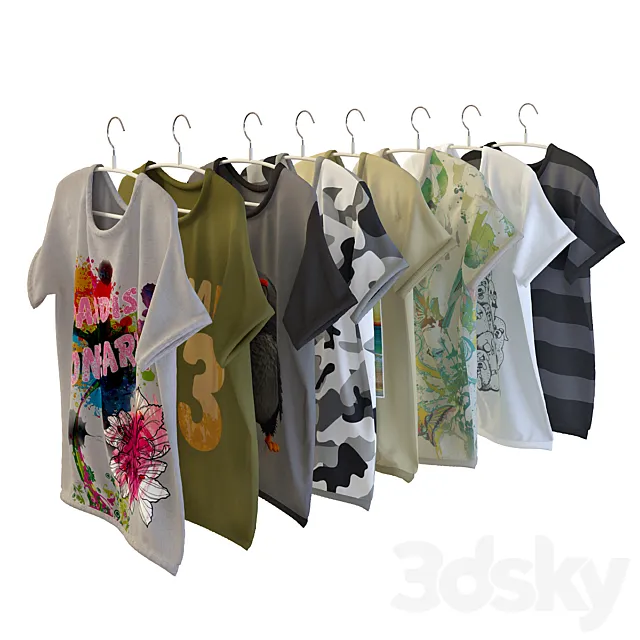 Shirts _ T-Shirts 3DModel