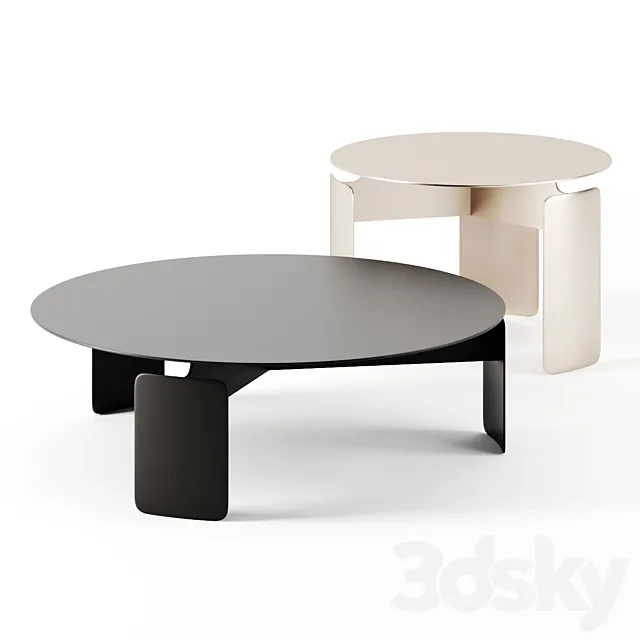 Shirudo tables by Mingardo 3DModel