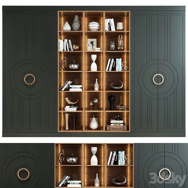 Shkafulkin Shkaf Vstroennyy Kyara 3D Model Shkafulkin Shkaf Vstroennyy Kyara 3D Model