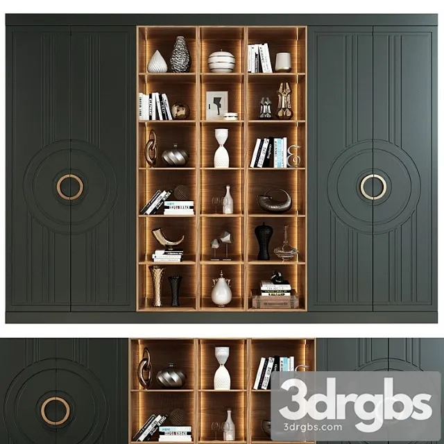 Shkafulkin shkaf vstroennyy kyara 3D Model Download