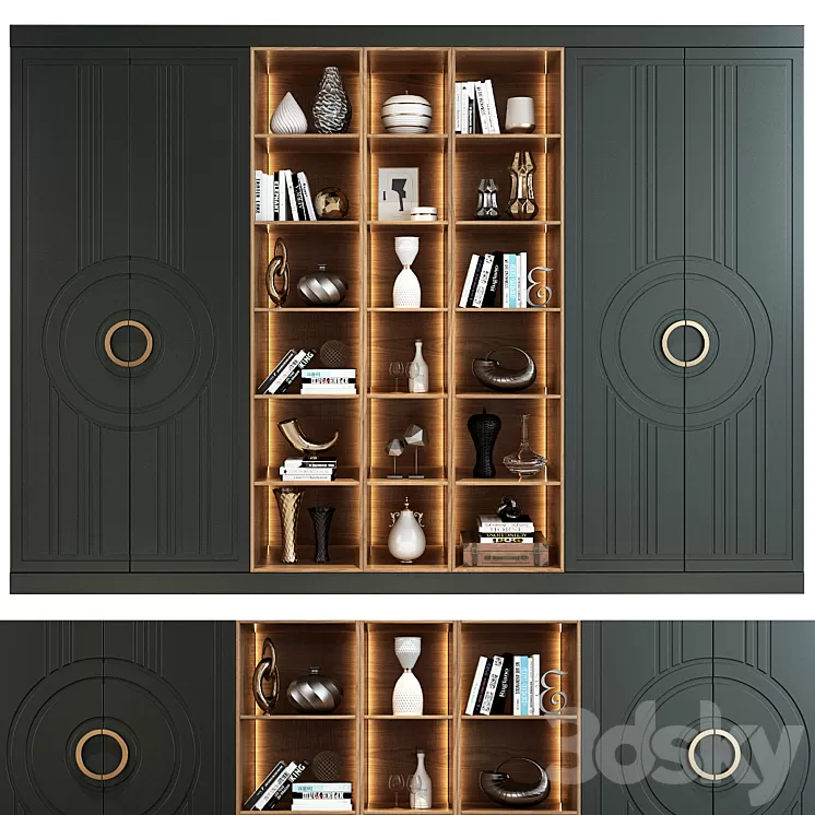 Shkafulkin Shkaf Vstroennyy Kyara 3D Model Free Download