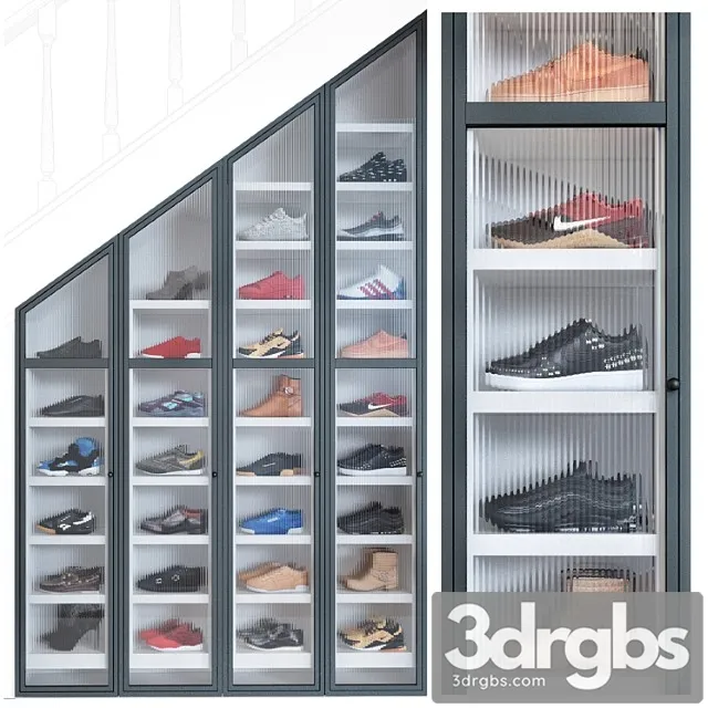Shoe Cabinet 3D Model Download