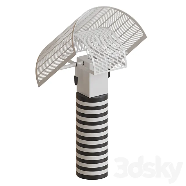 Shogun Table Lamp 3D Model Shogun Table Lamp 3D Model