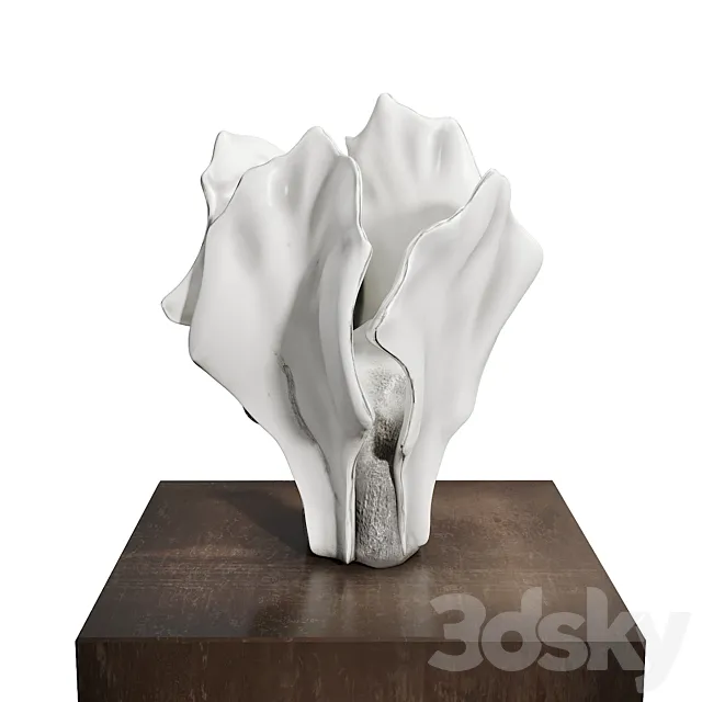 Shoko koike White form A 2018 sculpture 3DModel Shoko koike White form A 2018 sculpture 3DModel