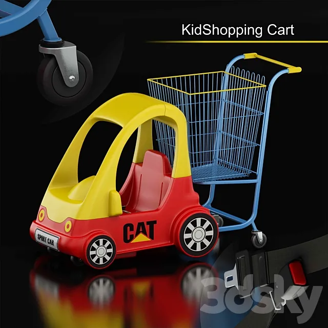 Shopping Cart 3DModel