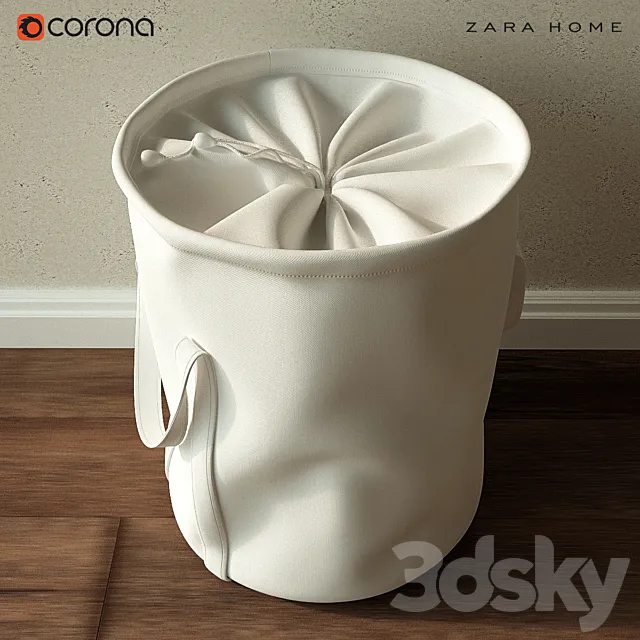 Shopping fabric ZARAHOME 3DModel Shopping fabric ZARAHOME 3DModel