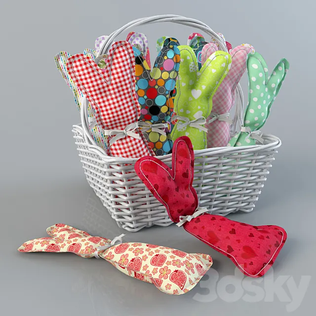 Shopping leverets 3DModel Shopping leverets 3DModel