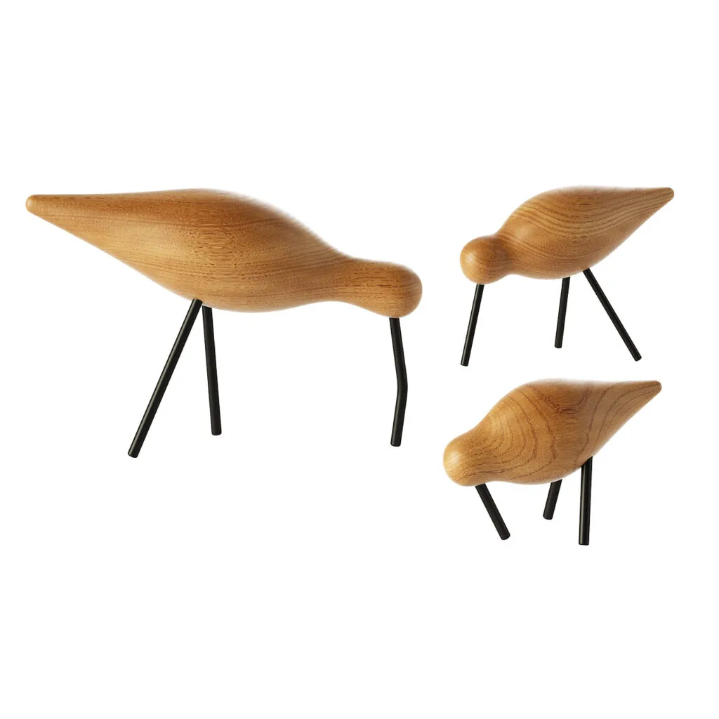 Shorebird Decorative Figures by Normann Copenhagen Shorebird Decorative Figures by Normann Copenhagen
