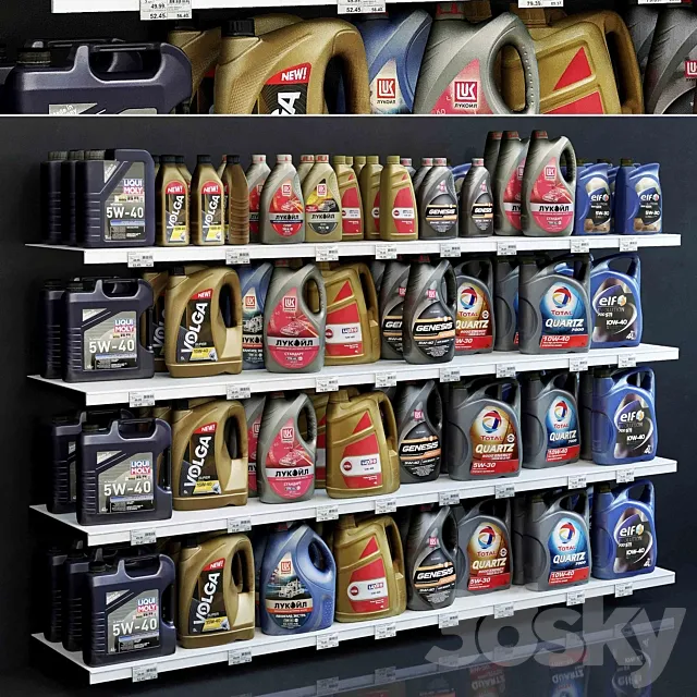 Showcase 006. Canisters 3D Model