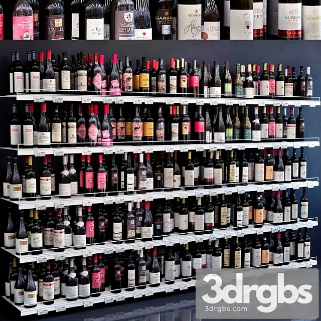 Showcase 008. alcohol 3D Model Download