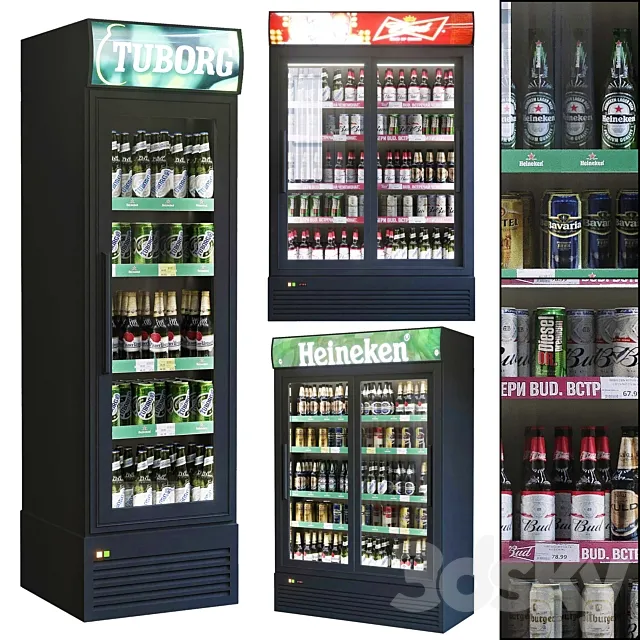 Showcase 015. Alcohol 3D Model