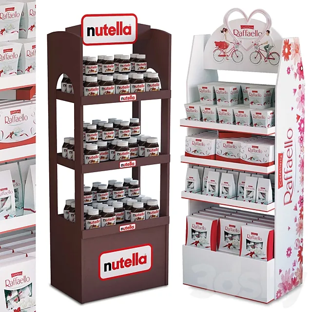 Showcase 020. Raffaello. Nutella 3DModel