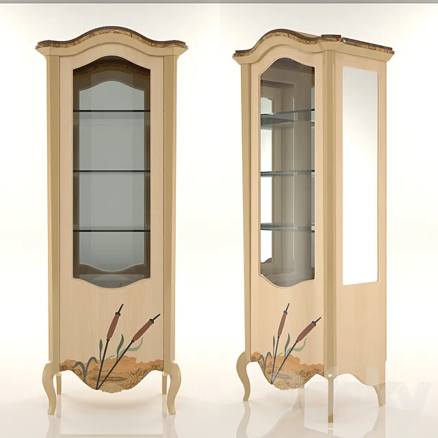 Showcase 1 door 3D Model