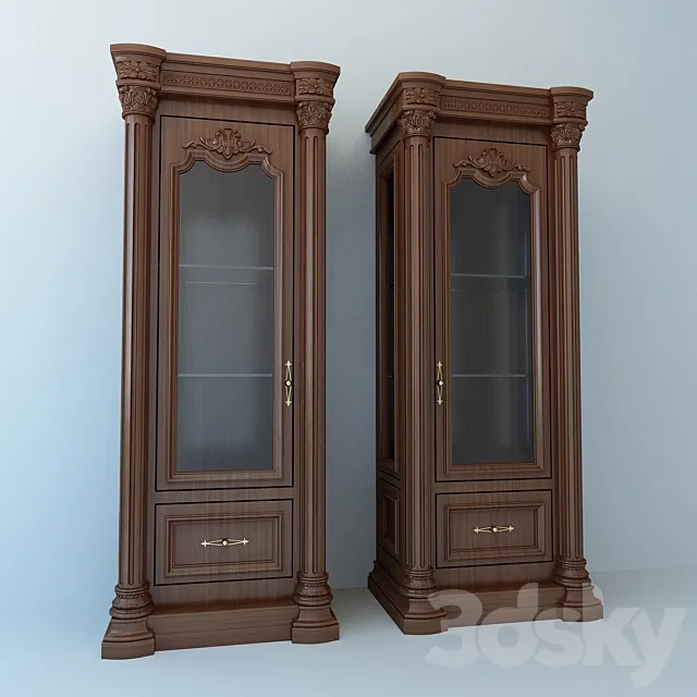 showcase 1x 3D Model showcase 1x 3D Model