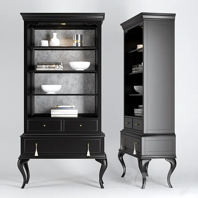 Showcase from Cynthia Rowley for Hooker Furniture 3D Model Showcase from Cynthia Rowley for Hooker Furniture 3D Model