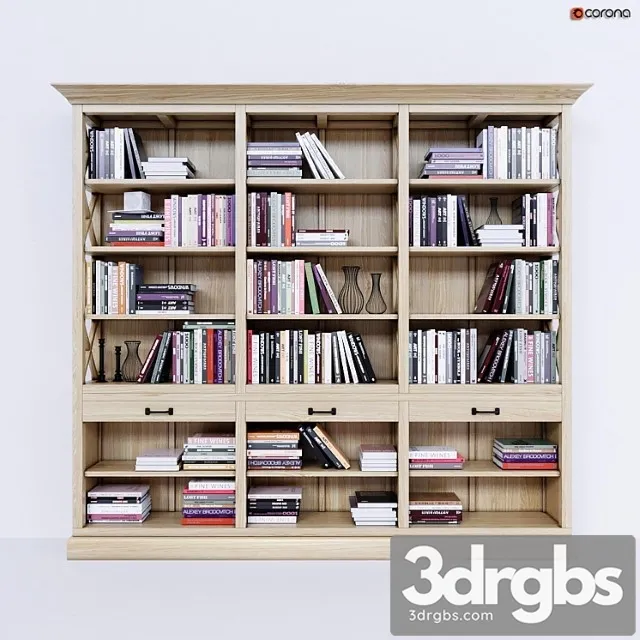 Showcase-library arizona 260 cm 3D Model Download