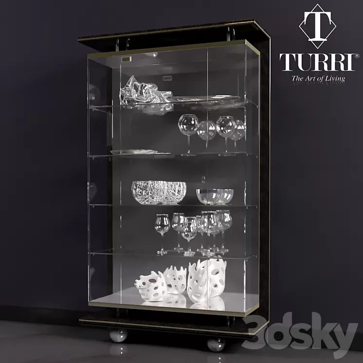 Showcase Turri 3D Model