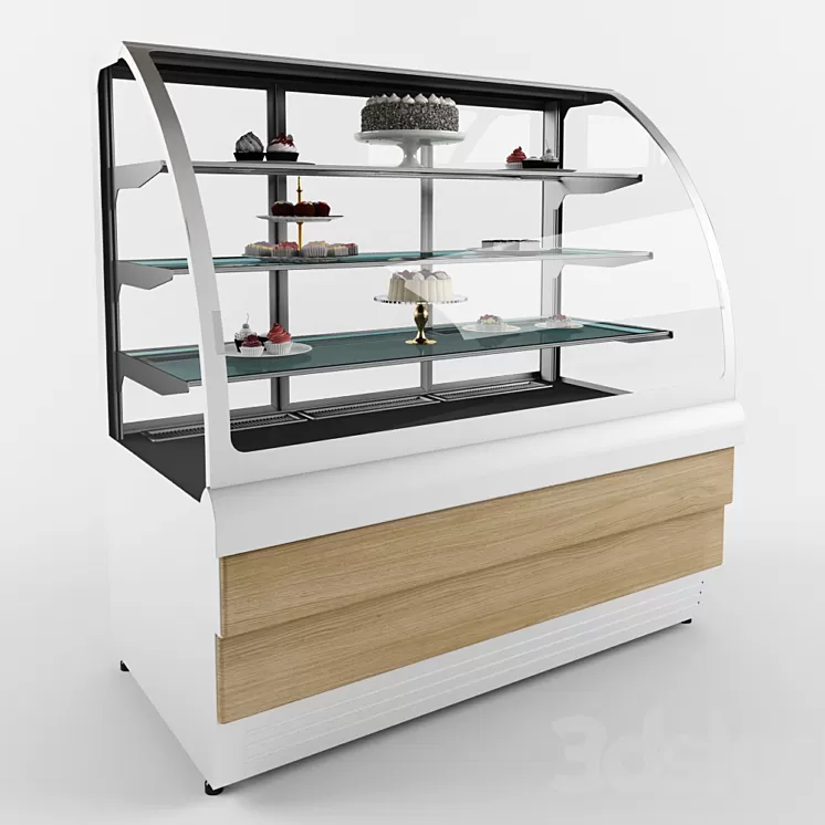 Showcases for confectionery 3D Model