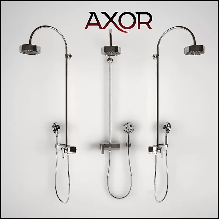 Shower Axor Citterio 3D Model