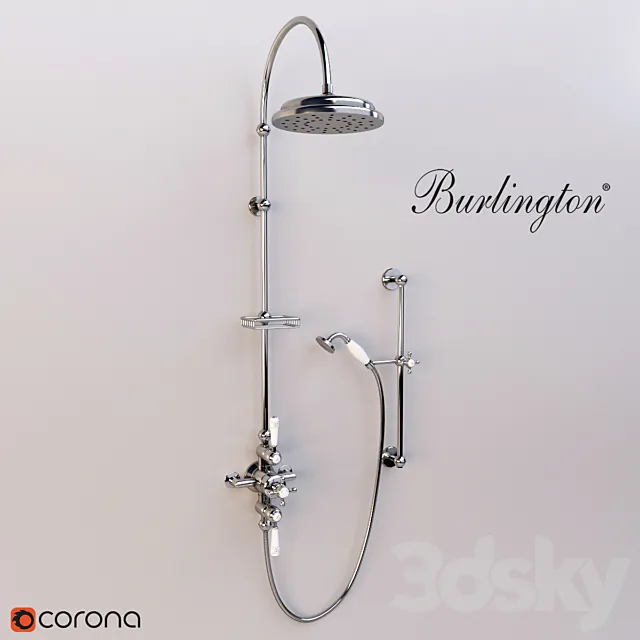 Shower-Burlington 3DModel