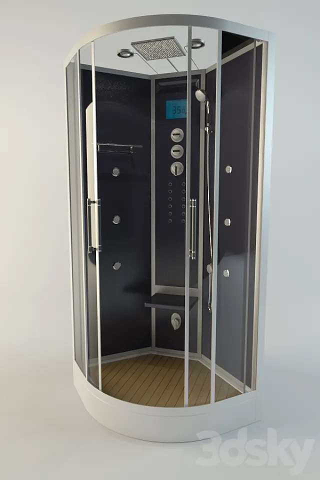 Shower cabin 3DModel Shower cabin 3DModel