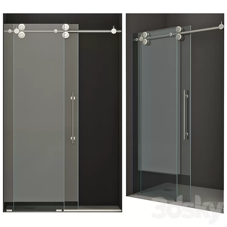 Shower doors SYDNEY 3D Model Shower doors SYDNEY 3D Model