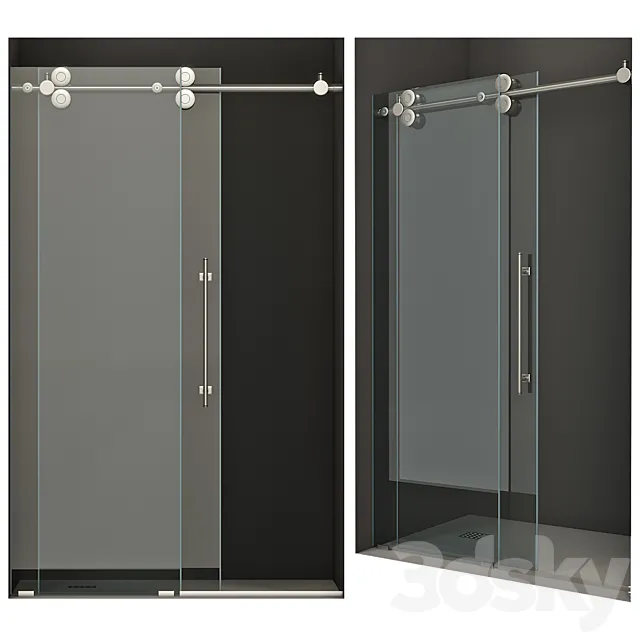 Shower doors SYDNEY 3DModel Shower doors SYDNEY 3DModel