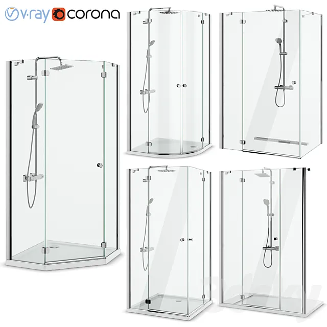 Shower enclosures Radaway | Torrenta 3DModel