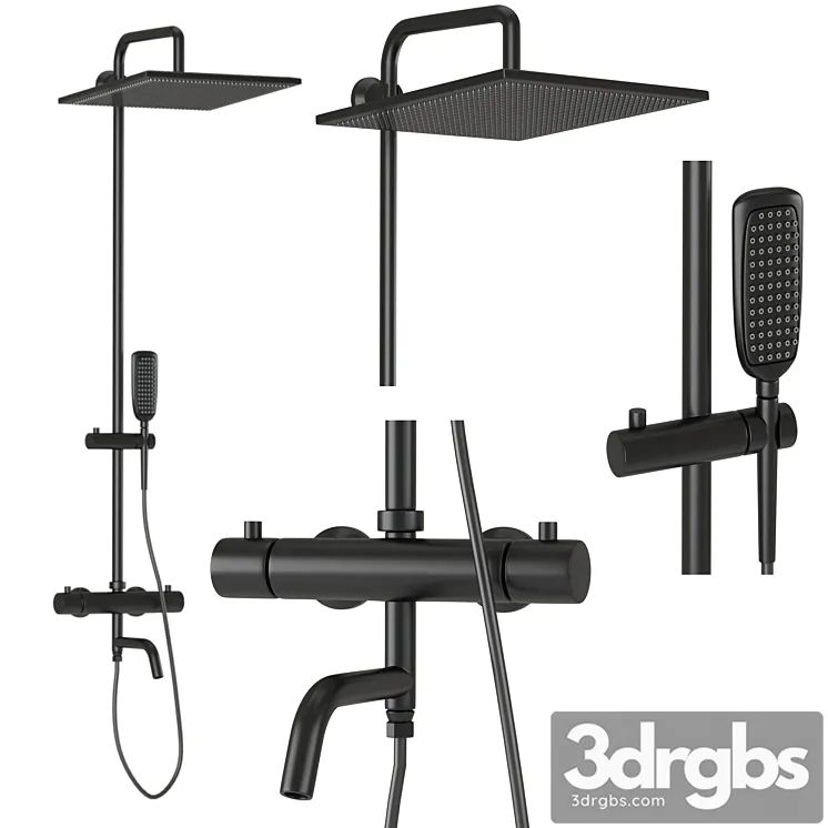 Shower Furniture1 3D Model Download