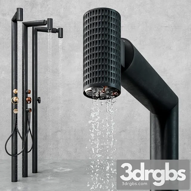 Shower Gessi Outdoor Wellness g01 3D Model Download