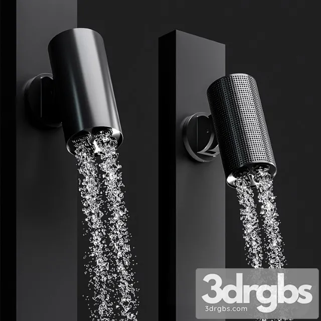Shower Gessi Outdoor Wellness G02 3D Model Download