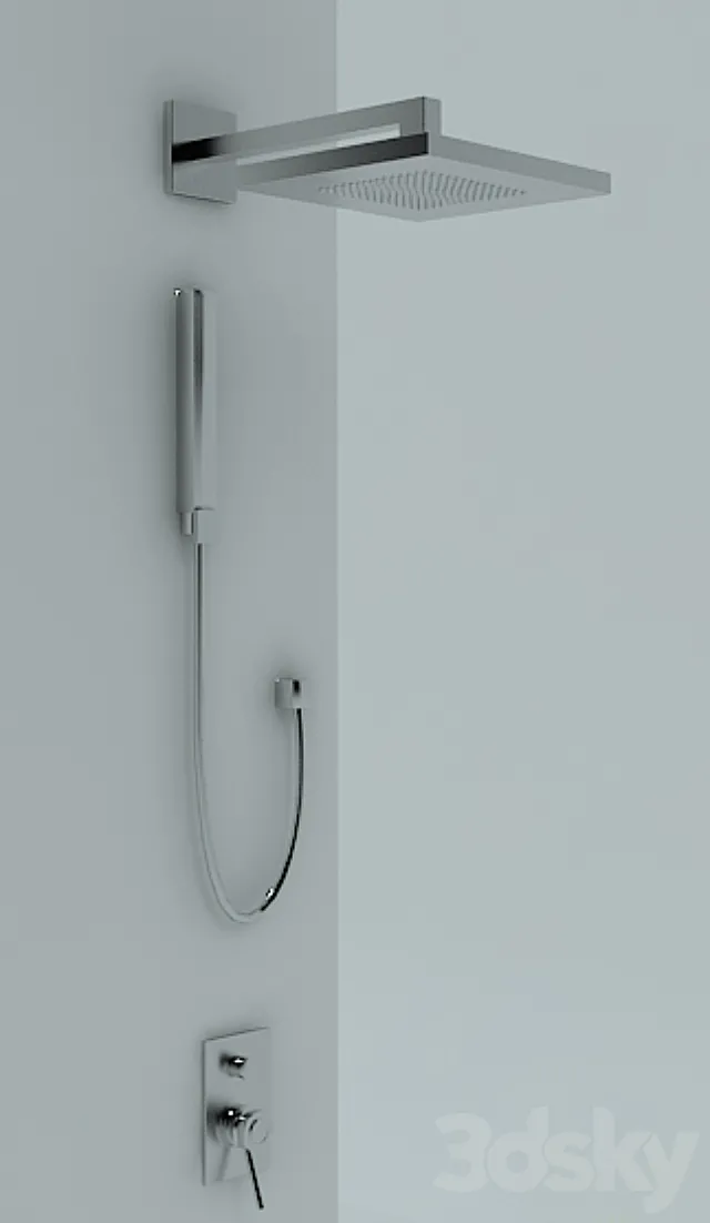 shower Kit bossini 3D Model