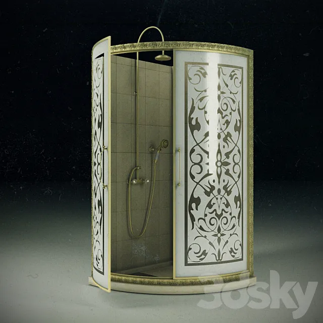 shower lineatre 3DModel shower lineatre 3DModel