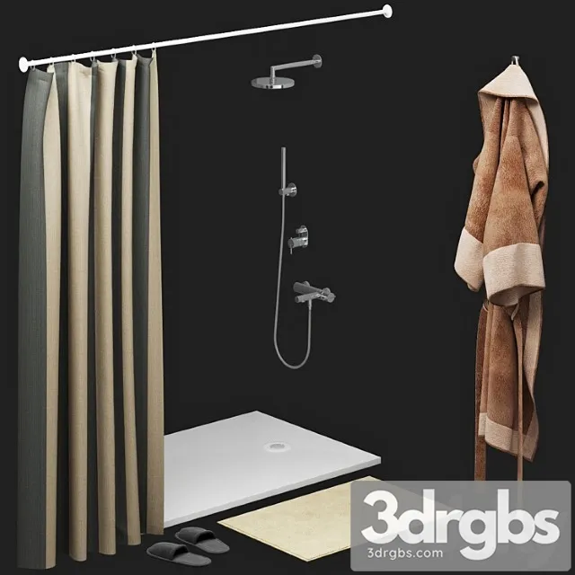 Shower Room 3D Model Download