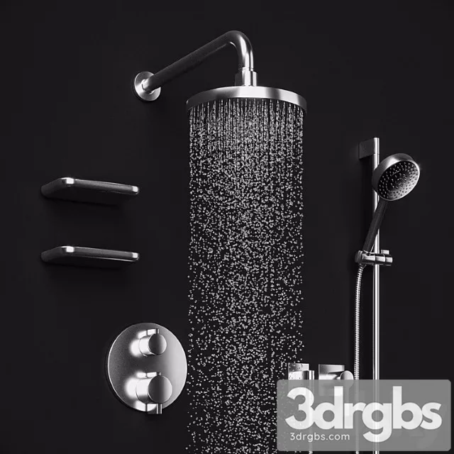 Shower Set Dornbracht Selv 3D Model Download