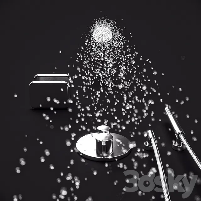 Shower set Dornbracht Selv X20767 3D Model