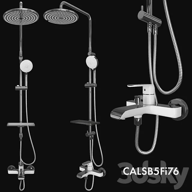 Shower system Iddis Calipso 3DModel