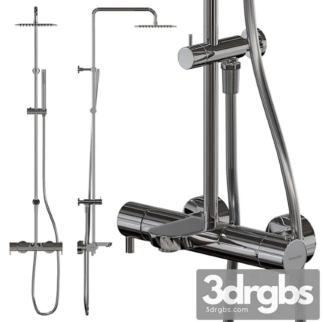Shower system Ramon Soler DRAKO 335602RPK225 3D Model Download