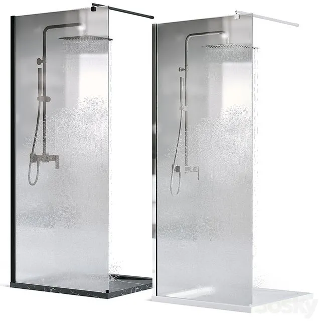 Shower Wassercraft 3D Model Shower Wassercraft 3D Model