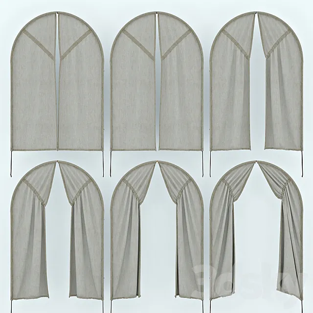 Shtory_02 (arched) 3D Model