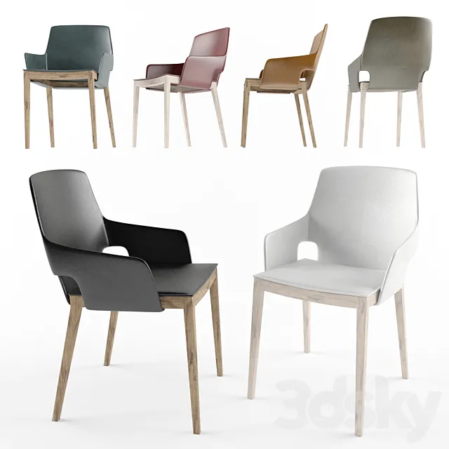Shu Chair – i 4 Mariani 3D Model