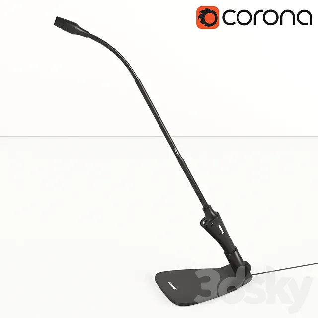 SHURE CVG12D Microphone 3DModel