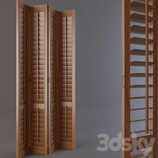 shutters 3D Model
