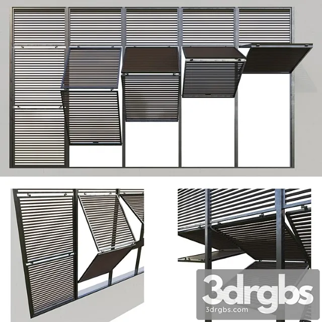 Shutters 7 3D Model Download