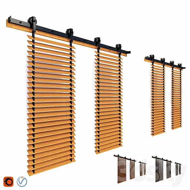 shutters for windows 3D Model