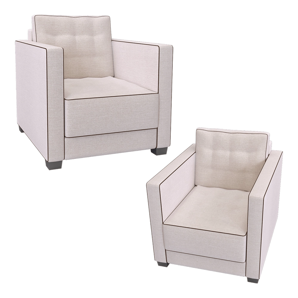 Si Lounge  – Armchair Brabus 09 3D Model