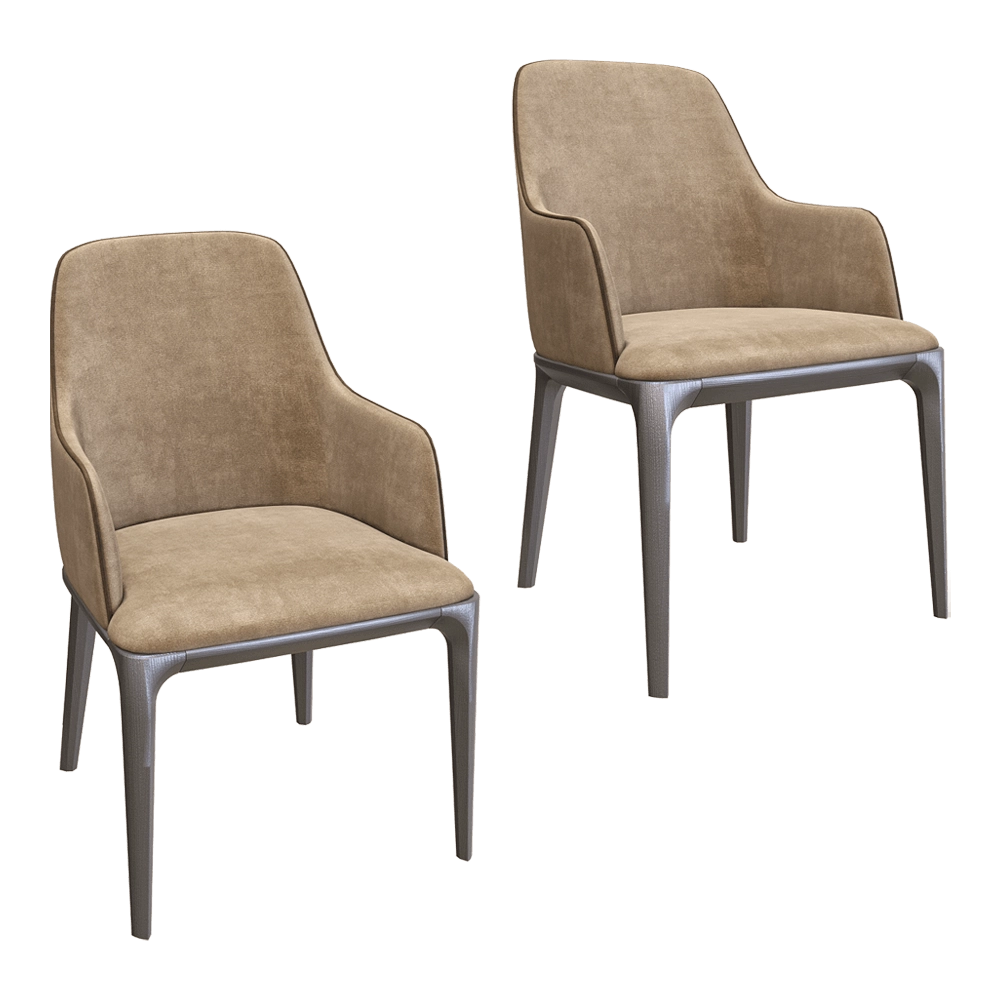 Si Lounge – Chair with armrests Play 3D Model Si Lounge – Chair with armrests Play 3D Model
