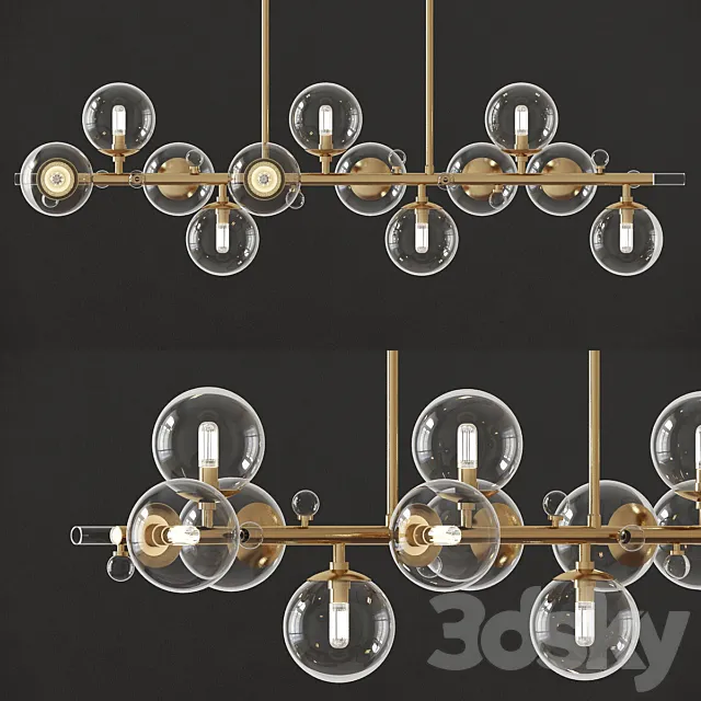 Sia New Chandelier Loft4you 3D Model